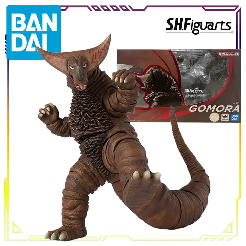 Bandai Original S.H.Figuarts Ultraman Series Red King/Gomorra/Mavras People Articulated Collectible Action Figure Model Toy Gift