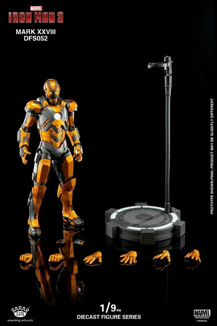 1:9 Mk8 Mk9 Mk11 Mk12 Mk13 Mk14 Marvel Iron Man Kingarts Ka Complete Alloy Toy Figure Assembled Collectible Model Gift Boy Deco