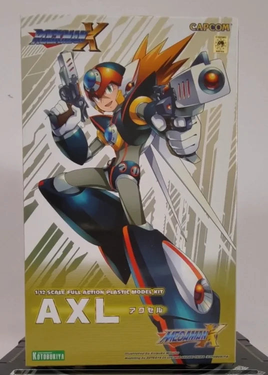 Genuine Kotobukiya Rockman Black Zero Anime Action Figure Pvc 1/12 Genuine Collectible Model Assembly Ornaments Gifts in stock