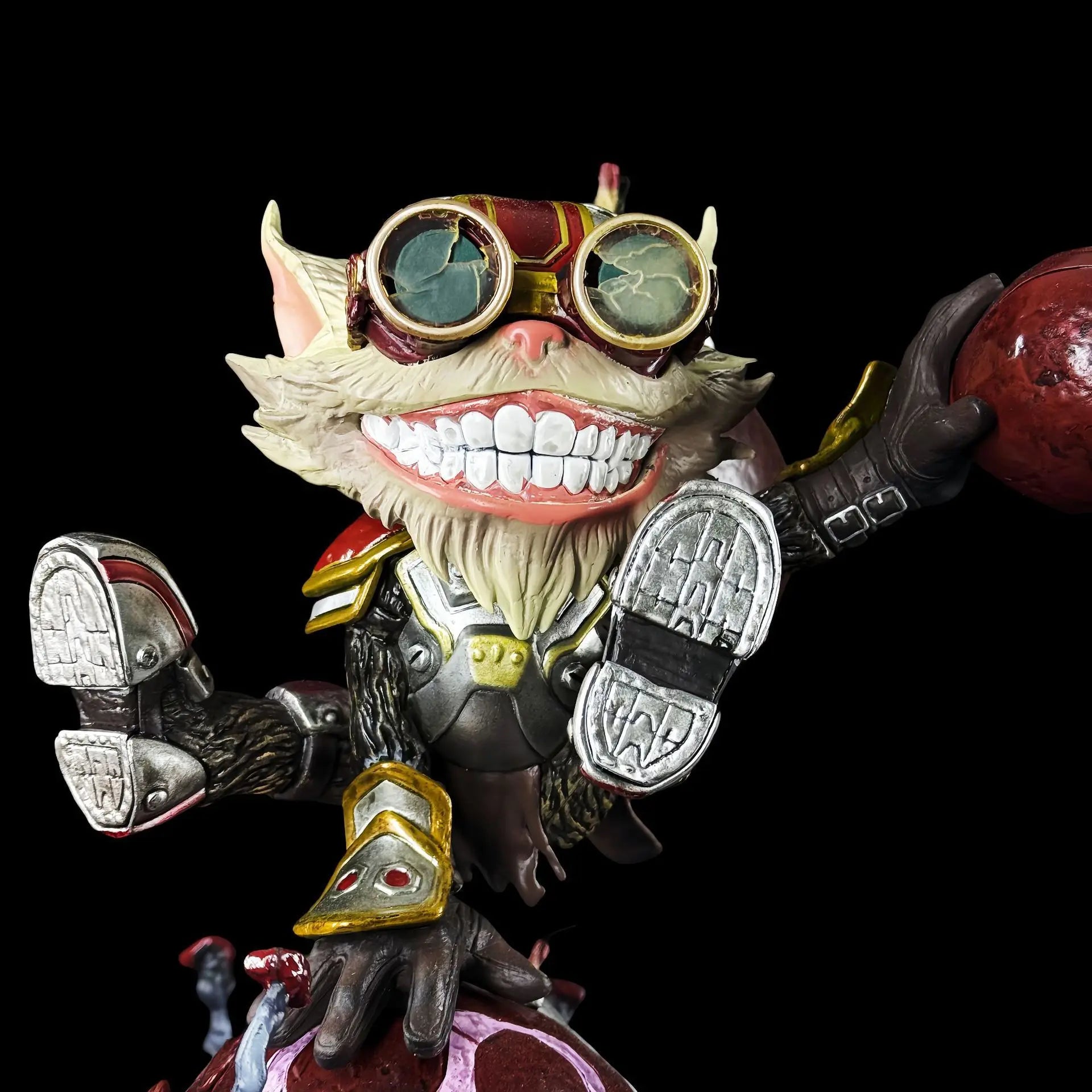 32cm LOL Game Figure The Hexplosives Expert Ziggs Peripheral Model Scene Statue Desktop  Decorate Ornaments Birthday Gifts Toys