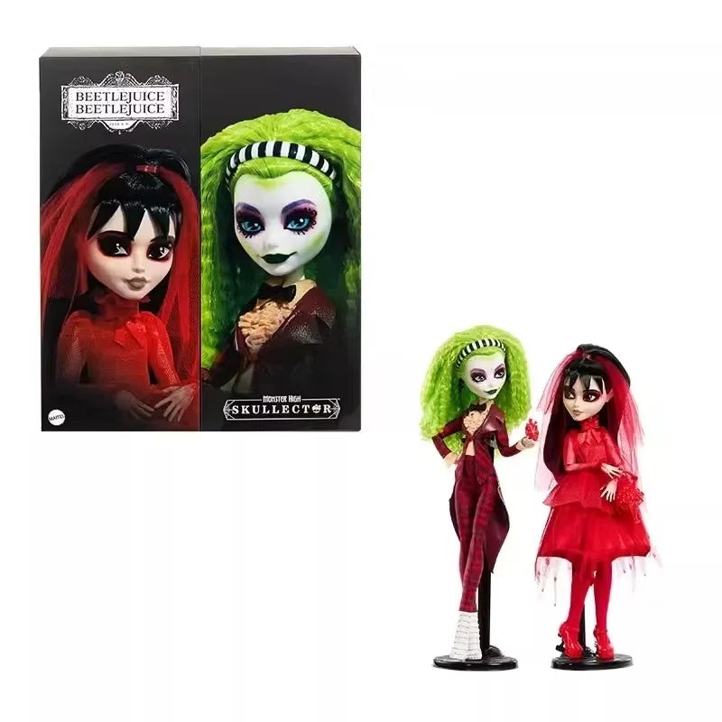Monster High Elf High School Collection Beetlejuice Figure Collection Grade Model Jewelry High Cost Effective Festival Gifts