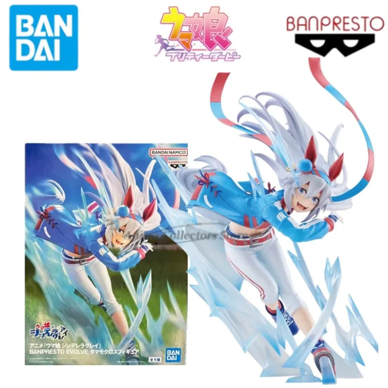 In Stock Original Bandai BANPRESTO EVOLVE Uma Musume Pretty Derby Oguri Cap Tamamo Cross Anime Figure Model Toys Holiday Gifts