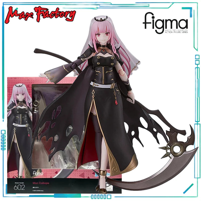 Max Factory Genuine Figma Series Hololive Mori Calliope and 579 FALSLANDER HEMET NETHEL 602 Mobile Model Toy Exquisite Toys