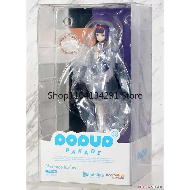 GSC POP UP PARADE Original Nendoroid Hololive Anime Figure Ninomae Ina'nis Action Figure Toys for Boys Girls Kids Birthday Gifts