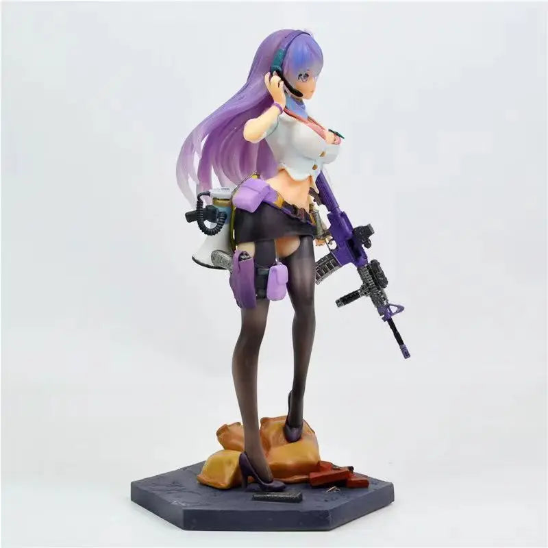 Anime After-School Battlefield Figuren Allrounder ELF Sexy Figur PVC Statue Modell Puppe Sammlerstück Zimmerdekoration Geschenk 21CM
