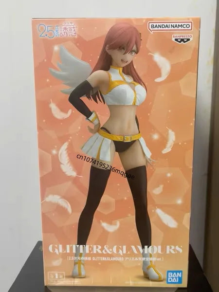 In Stock Bandai 2.5 Dimensional Seduction RIRISA AMANO Lily Elu Ariel Anime Action Figures Model GLITTER & GLAMOURS Ornaments