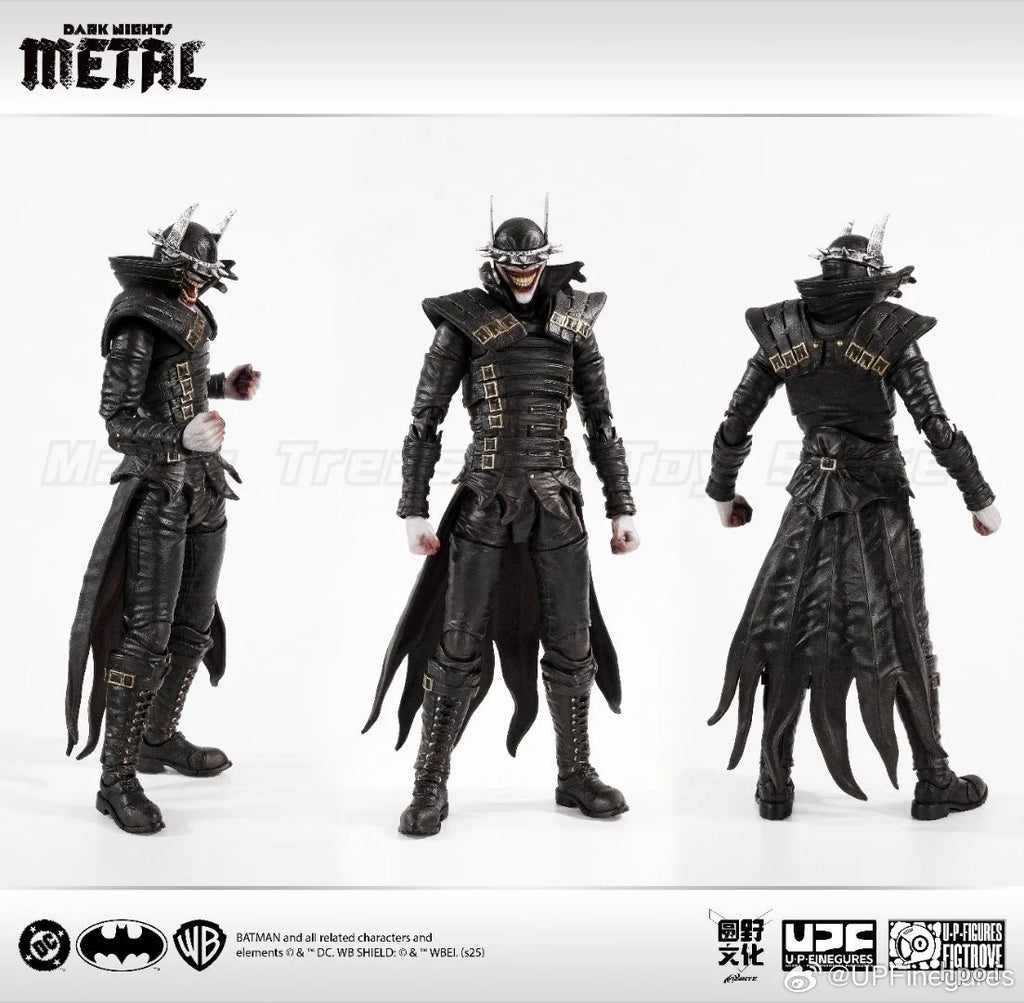 【In Stock】U-P-Finegures ‌Dark Nights: Metal‌ The Batman Who Laughs 1/12 Action Figure Model Toy
