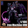 Giant Ant Models Transformation Megatron Iron Machine IDW Assembly Model Kit Action Figure With Light Skeleton ABS Toy