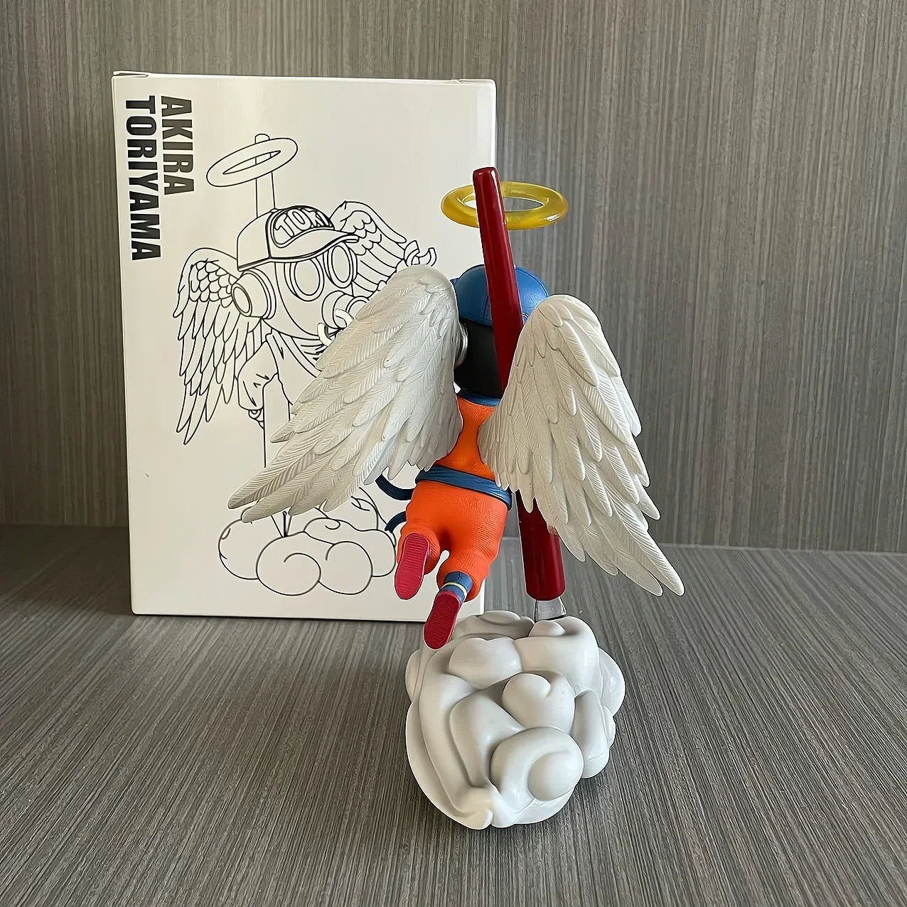 Dragon Ball Goodbye Angel Akira Toriyama Gedenk-GK-Anime-Figur Resonanzstatue Benutzerdefiniertes Desktop-Dekor-Spielzeug Überraschungsgeschenk