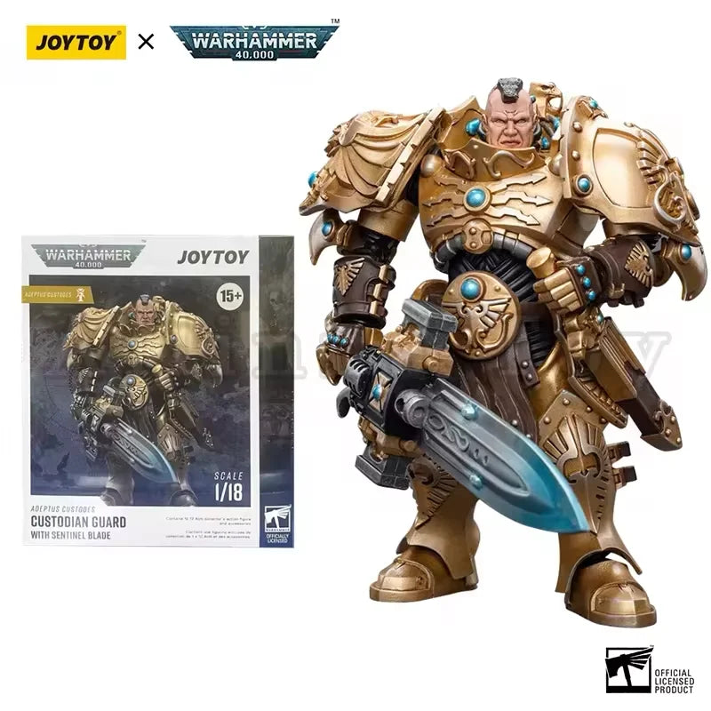 JOYTOY 1/18 Action Figure 40K The Horus Heresy Legio Custodes Adeptus Custodes Figures Achillus Dreadnought Anime Military Model
