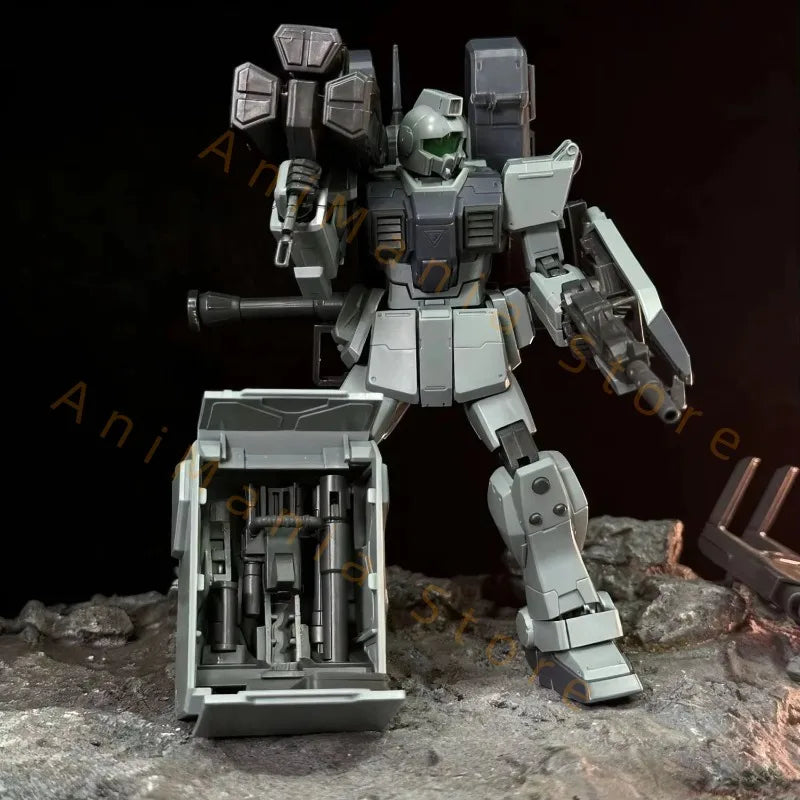 Kk Model Slave Wraith Hg 1/144 Rx-79 G In Stock Sw Toys Backpack With Parachute Assembly Model Kit Action Figure Robot Gifts