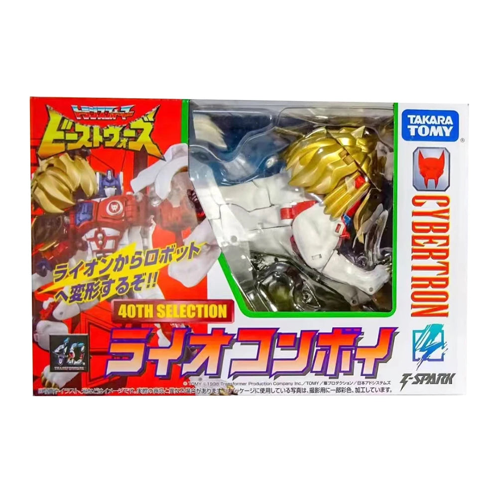 [In-Stock] Hasbro & Takara Tomy Transformers 40th Selection Leo Prime 17cm Excellent Collectible Anime Figure Robot Model Toys