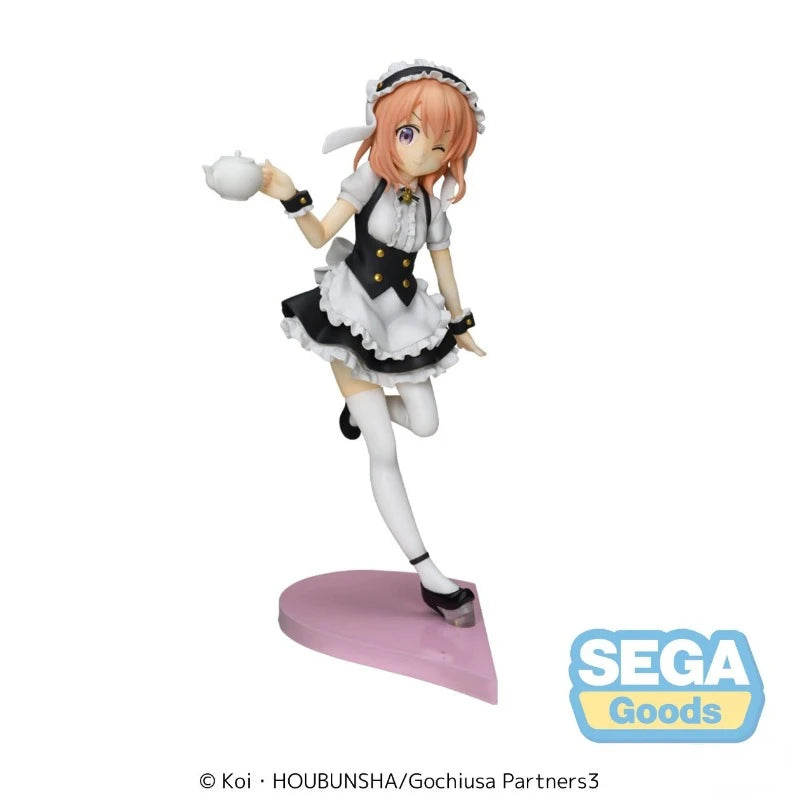 SEGA Genuine Is The Order A Rabbit? Anime Figure Kafuu Chino Kirima Syaro Hoto Kokoa Action Toys for Kids Gift Collectible Model
