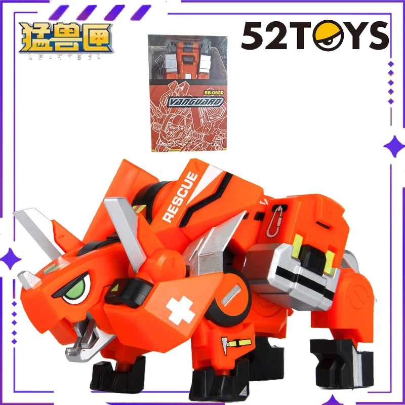 Spot 52TOYS Original BEASTBOX Beast Box Series, Delta Final EDITION, Transformable Toy Assembly Model, Gift for Children Collect