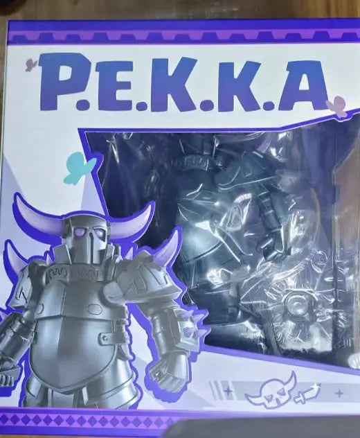 Neu Auf Lager 100% Original Supercell Anime Figur Clash of Clans Action Figur Pekka Charakter Figur Sammlung Modell