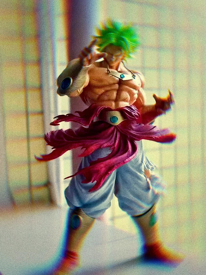 50CM Dragon Ball Brechen Kreis Broly Figur JT Statue Bruder Super Saiyajin GK Statue Modell Ornament Junge Geschenk