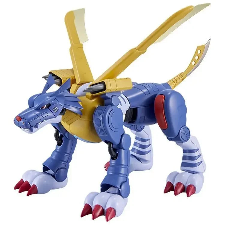 Hot Genuine Bandai Figure Rise Frs Digimon Adventure War Greymon Metal Garurumon Plastic Assembling Models Action Figurine Toys