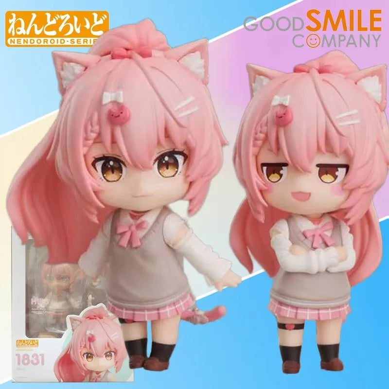 GSC Genuine NENDOROID Series 1831 HiiroVTuber Hiiro YouTube Virtual Anchor Q Edition Handmade Model Toy Cute Toys collection