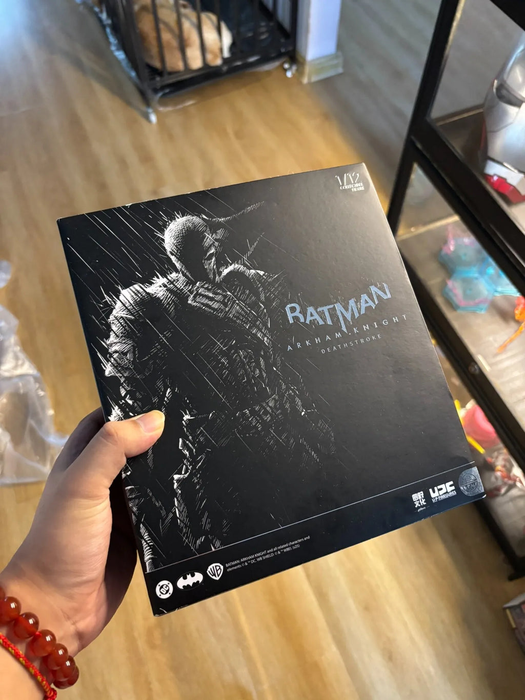 Coming Soon 1/12 Scale New Genuine Lpzz Deathstroke Arkham Knight Dc002 Action Figure Model Toy High Articulation Collecti Gift