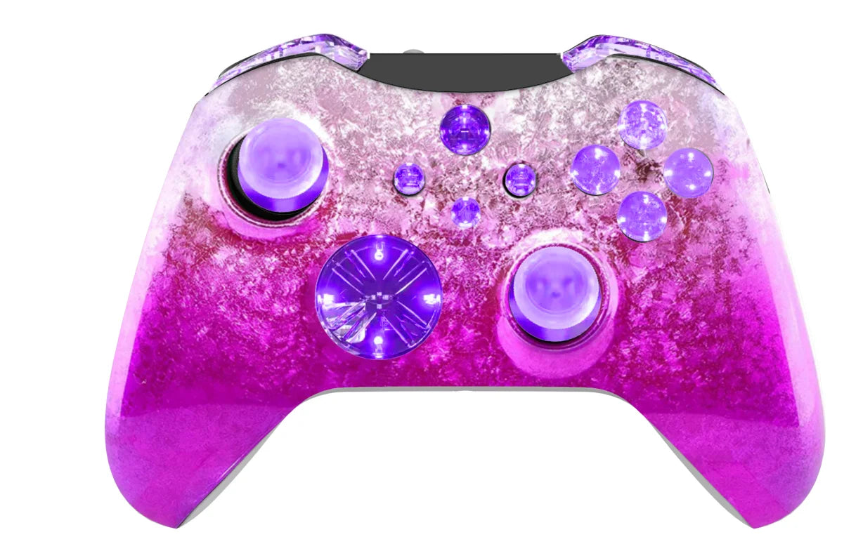 Controller for XBox One/Series S/X/PC Console Wireless Dual Vibration Game Joystick W/ RGB Hall Effect 6-Axis Gyro FUNC Gamepad