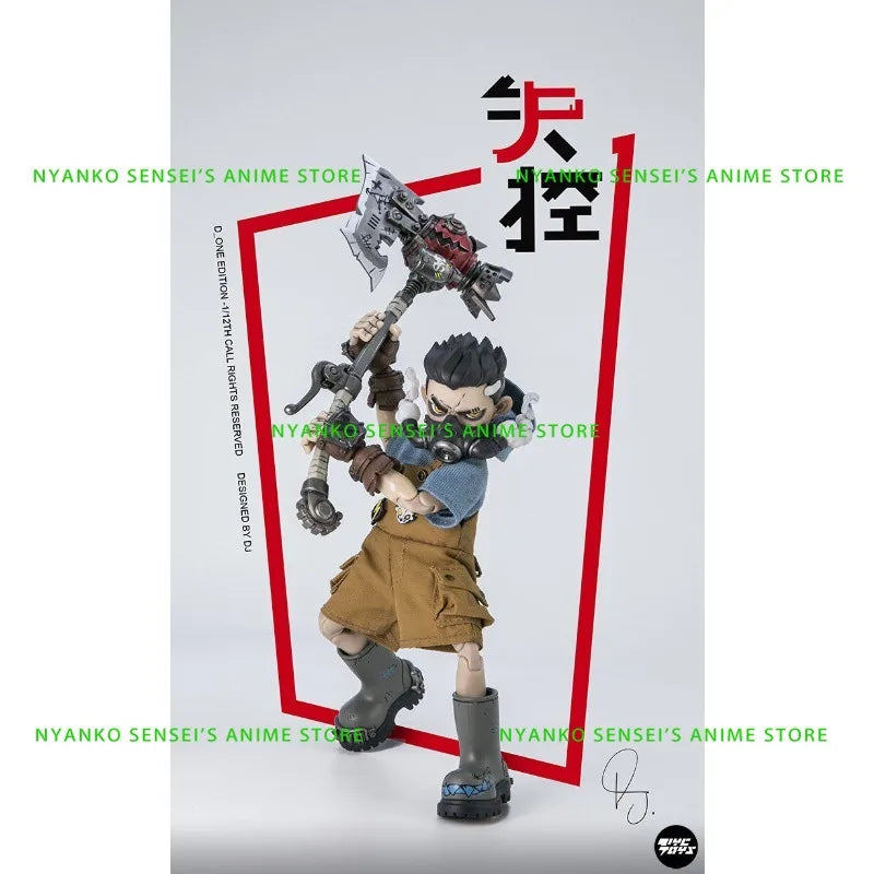 D_ONE RAGE-ZBOYS Series Toothy Daily Ver. / Out of Control Ver. 1/12 Action Figure Anime Model Trendy Toys Desktop Collectibles