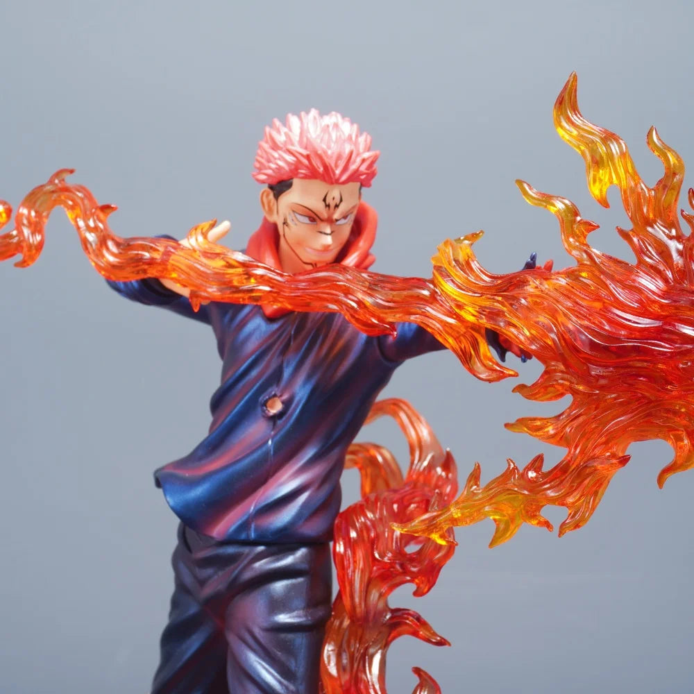 30 cm große Anime-Jujutsu-Kaisen-Figur Ryomen Sukuna Actionfigur PVC-Statue Schreibtischdekoration Sammlermodell Spielzeug Geschenk