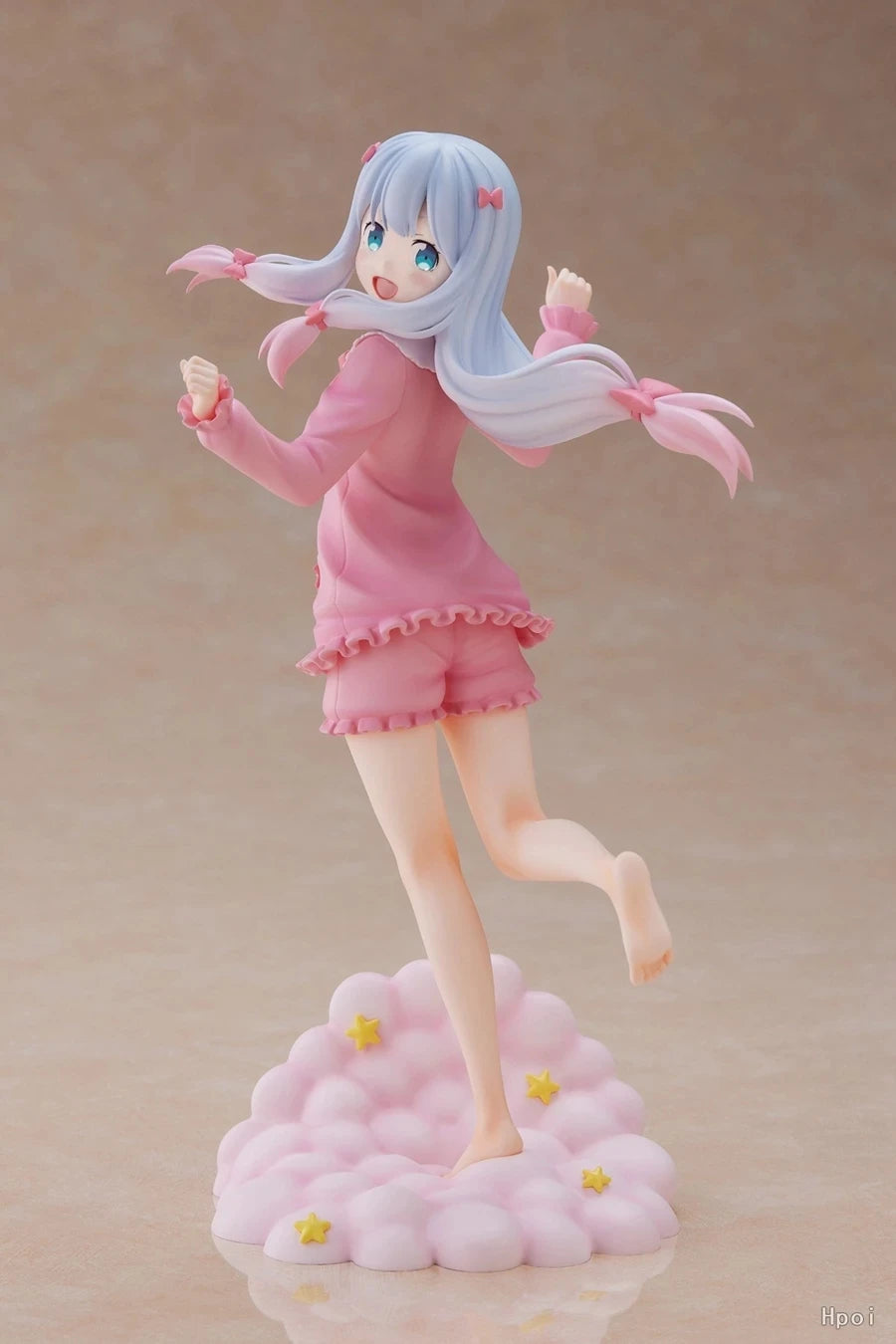 20 см Kawaii момиче фигурка Eromanga учител аниме фигурка розова пижама PVC колекция модел кукла играчки Izumi Sagiri екшън фигурка