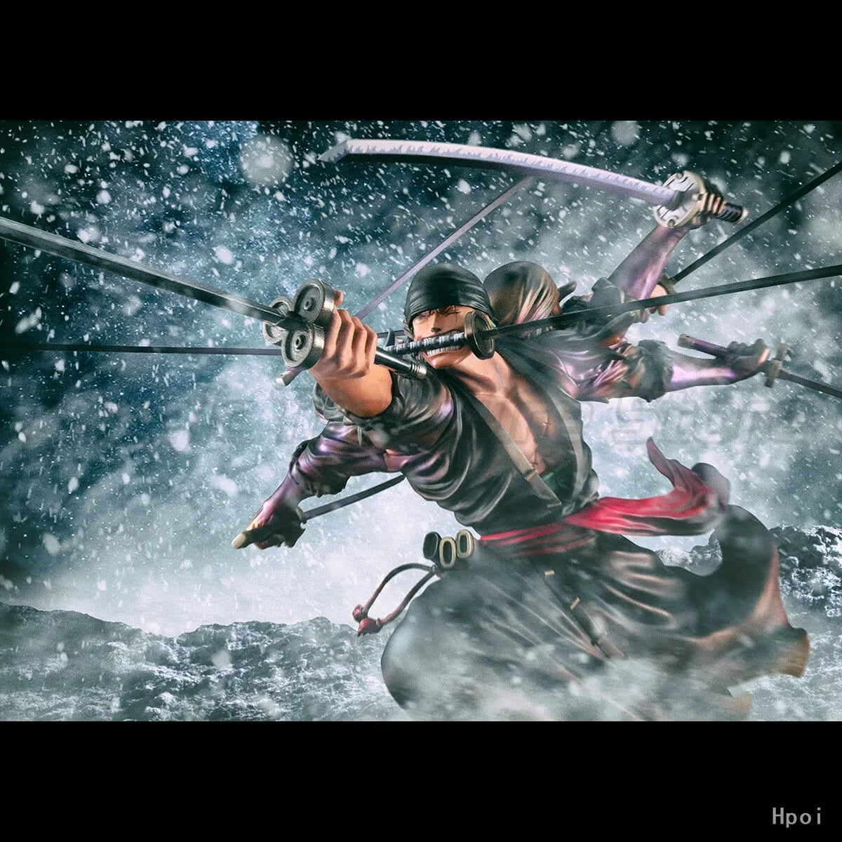 【MT】Original MegaHouse POP WA-MAXIMUM ONE PIECE Roronoa Zoro Figure Toy Collection