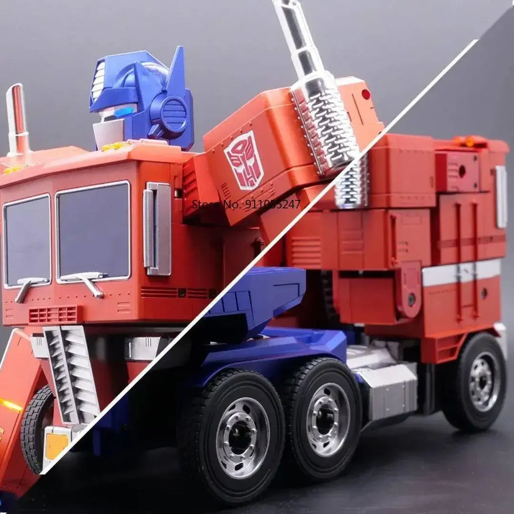 Transformers Robosen Optimus Prime Action Figures Smart Robot Intelligent Automatic Voice Control Collection Hobby Toy