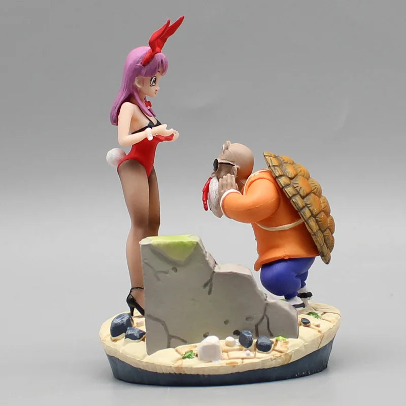 Dragon Ball Master Roshi Bulma Chichi Kame Sennin Actionfigur Spielzeug Anime DBZ Figuras 10 cm Manga Figur Modell Ornamente Geschenk