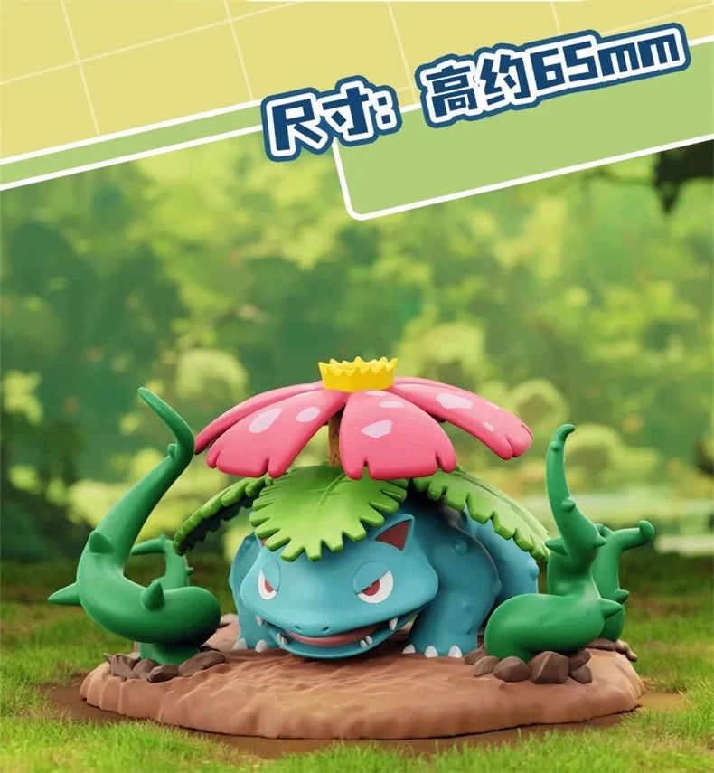 Genuine Pokemon Anime Action Figures Charizard Blastoise Arcanine Lapras Venusaur‌ Dragonite Furniture For Display Birthday Gift