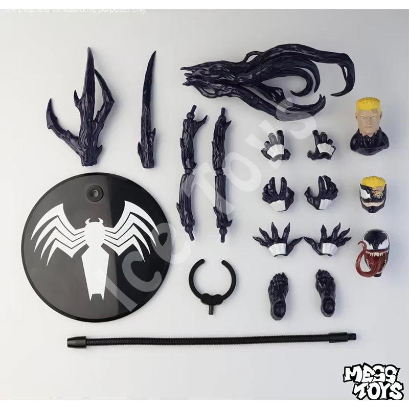 New Product Mess Toys Venom Deadly Neighbor Height About 18.8cm Anime Model Pvc Toy Is Expected To Be Released in June