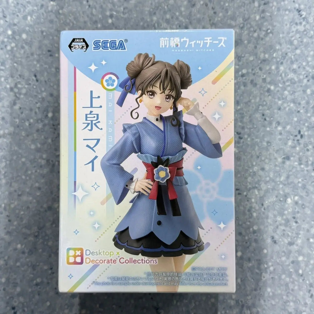 Original Sega MAEBASHI WITCHES Anime Kyoka Kitahara & Choco Mitsumata & Kamiizumi Mai figure model toy