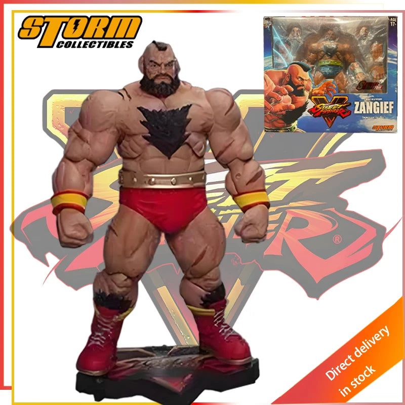 STORM TOYS Original Street Fighter 5 Series Street Fighter Alpha STORM ARENA Action Joint Mobility Figure Model Toys Gifts