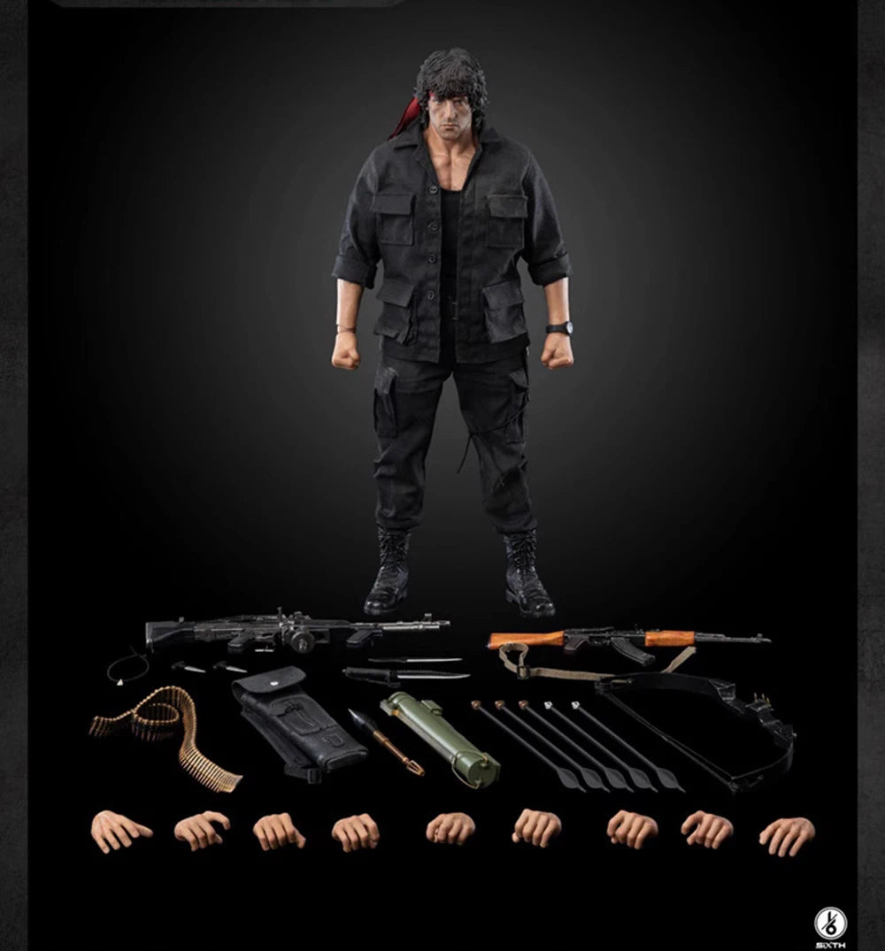 1/6 Threezero 3A 3Z03280W0 Man Tough Guy Soldier Warrior First Drop of the Full Set Moveable Action Figure Gift For Fans