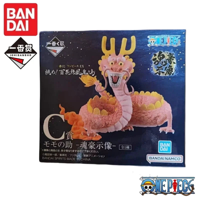 Auf Lager Original Bandai One Piece Ichiban Kuji Ex Blumen reichlich Drachen Kozuki Bestial Yamato Anime Figuren Spielzeug Kinder Geschenk