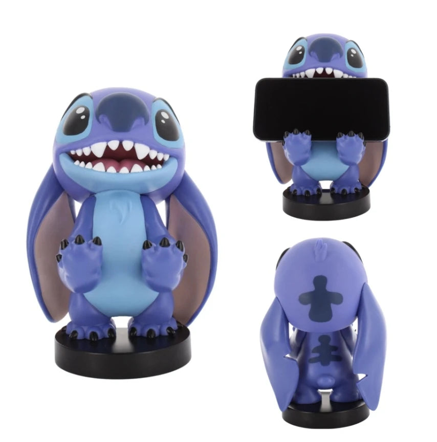 Lilo & Stitch Cable Guy Original Controller and Phone Holder Support Figure Collectible Model Toys
