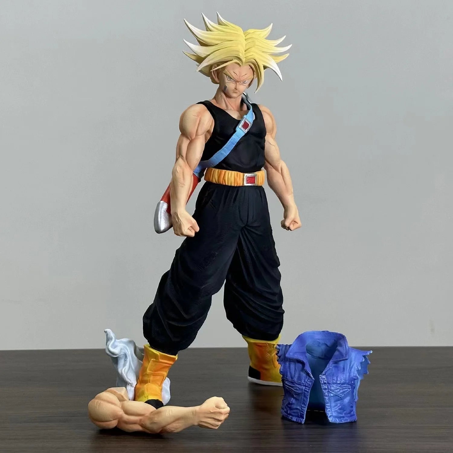 28 cm Anime Dragon Ball Z Future Trunks Figur Trunks Actionfiguren PVC Statue Sammlung Modell Spielzeug für Kinder Geschenke