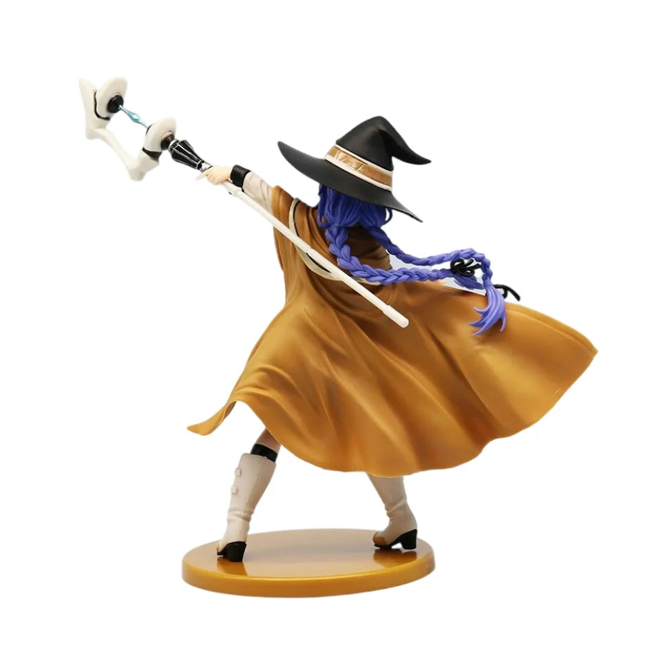 25 cm Magier Roxy Migurdia Actionfigur Mushoku Tensei: Arbeitslose Reinkarnation Anime Figur PVC Erwachsenensammlung Modell Puppenspielzeug