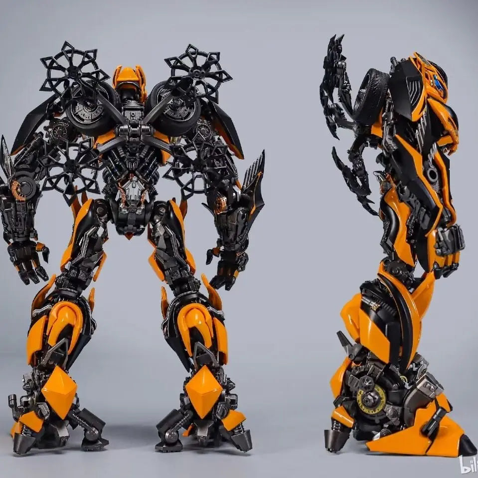 In Stock Transformation 4 Cm-006 Bumblebee Dlx Movie High Quality Model Robot Action Figure Kit Comic Mecha Collect Hobby Gifts