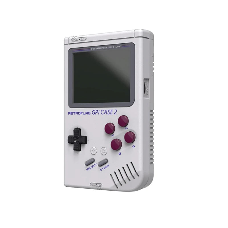 Retroflag GPi Case 2 with Rechargable Battery 3" inch LCD Screen Compatible with Raspberry Pi Compute Module 4