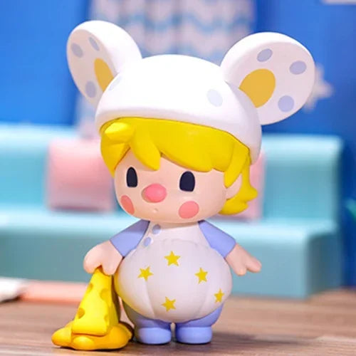 PopMart Sweet Bean Animals Babies Mystery Box Guess Bag Toys Doll Cute Anime Figure Desktop Ornaments Collection Gift Cute Model