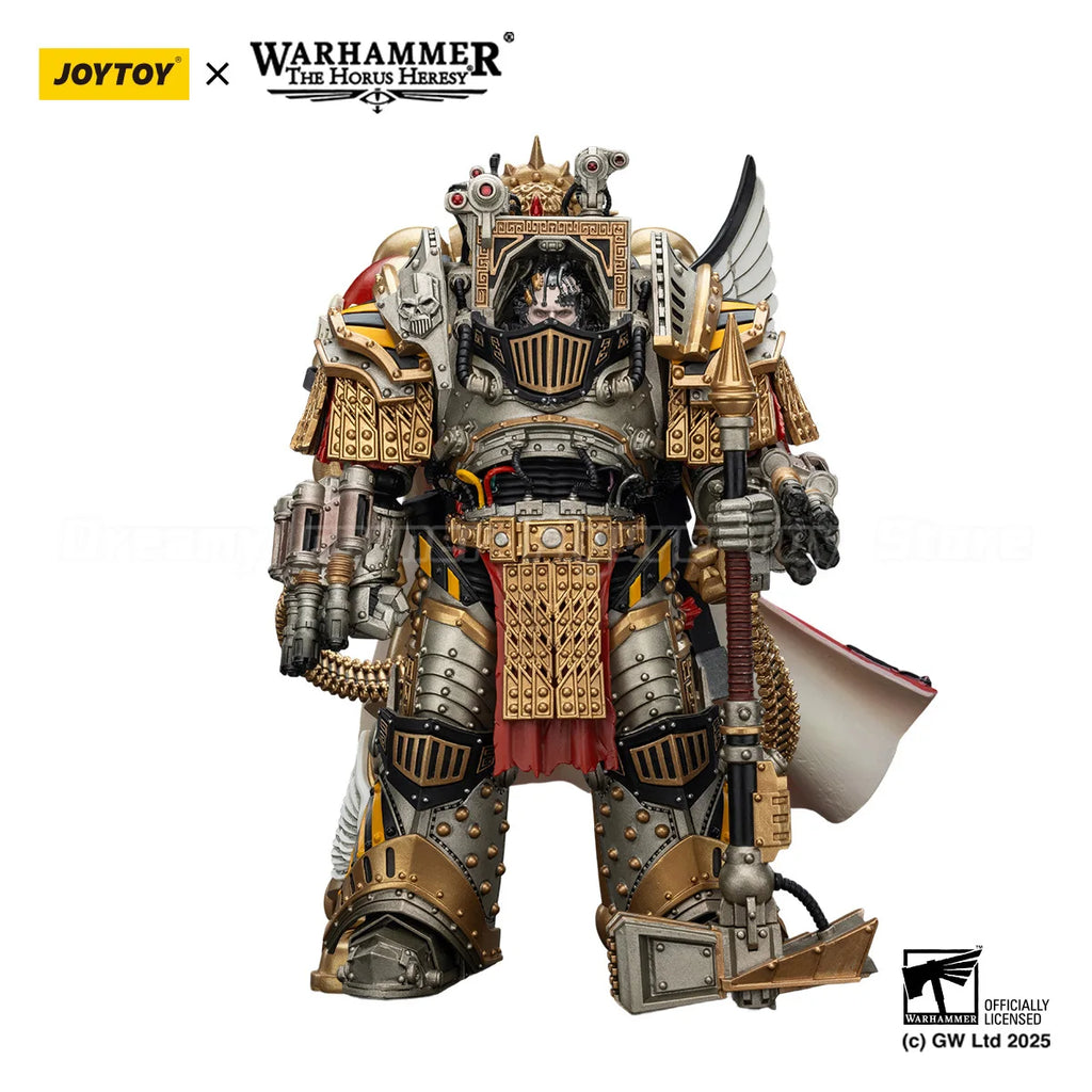【In Stock】JOYTOY Warhammer 40K Iron Warriors Perturabo Primarch of The LVth Legion 1/18 Action Figure Ornaments