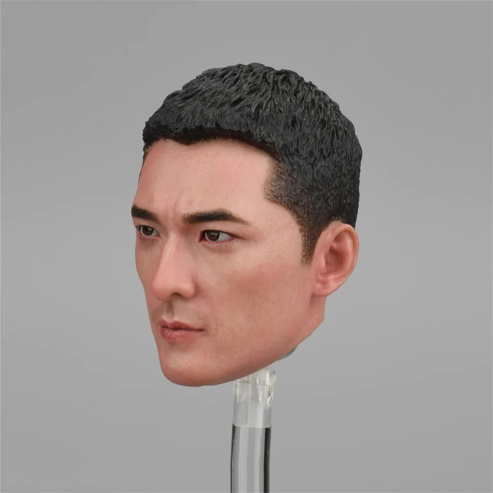 1/6 Soldierstory SS134 Asia Soldier Handsome Guy Man Head Sculpt Carving Knee Pad Elbow Sunglasses For 12" DAM COO Action Figure
