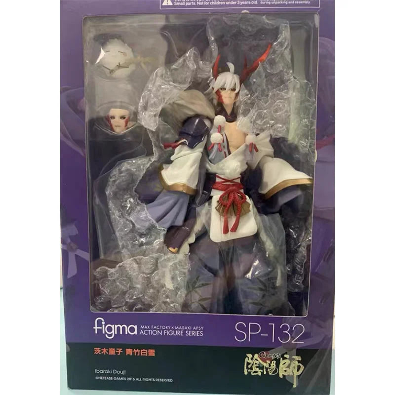 100% Original Figma SP-132 Onmyoji Honkaku Gensou RPG Ibaraki Douji In Stock Anime Action Collection Figures Toy