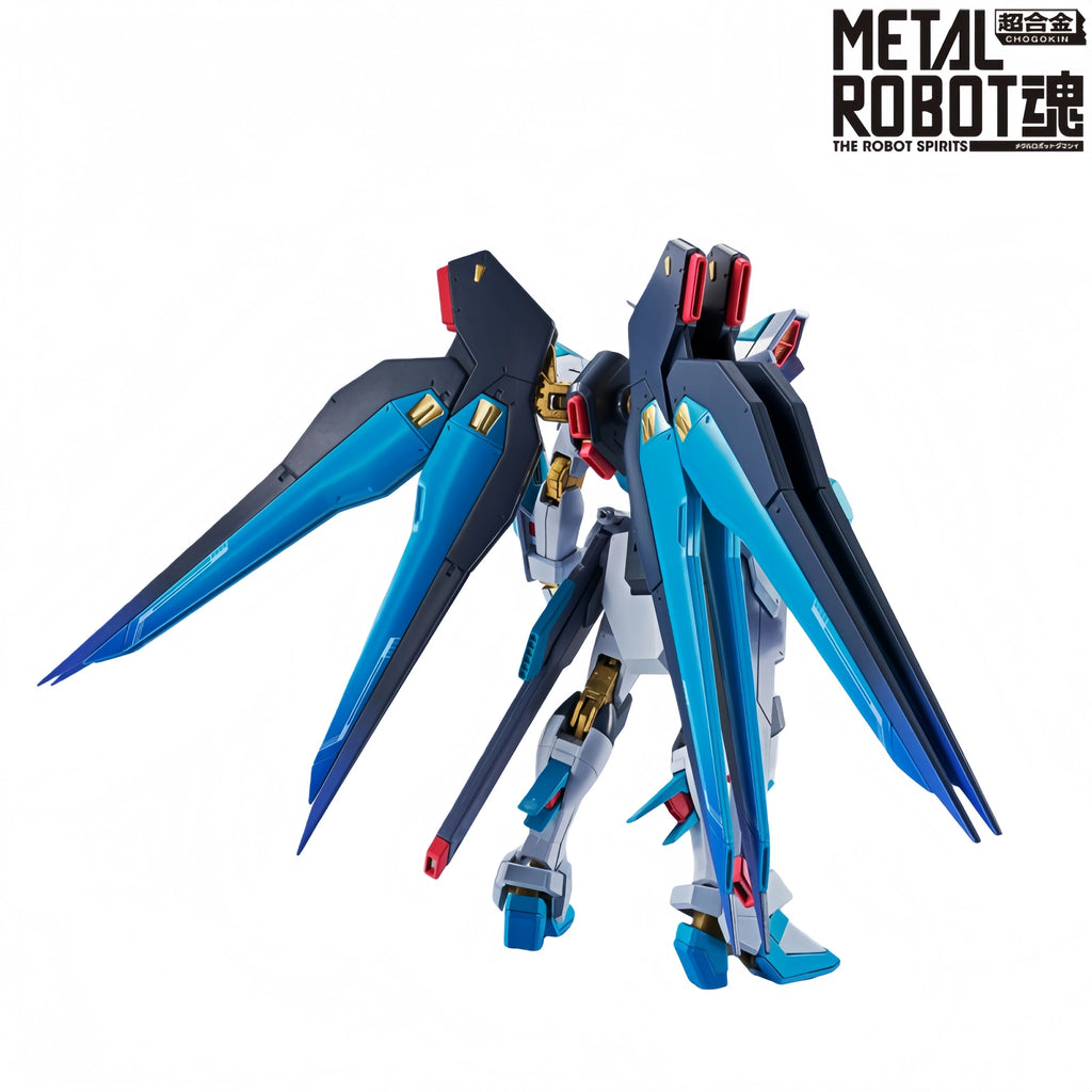 Bandai Anime Original Action Figure METAL ROBOT Spirits Strike Freedom Gundam Type II Hatsune Miku Ver. Limited Edition In Stock