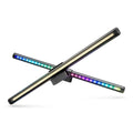 RGB LED настолна лампа с димируема светлина, офис компютър, грижещи се за очите, настолни лампи за учене, четене, екран, монитор, висяща лампа 