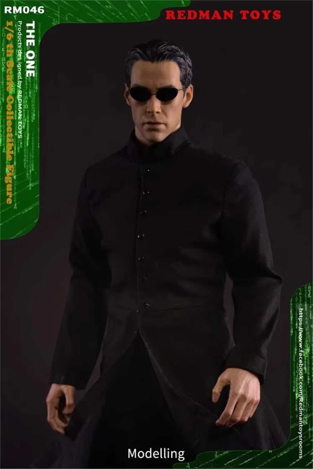 Scale 1/6 Redman RM046 The Killer Neo Man Wake Up Full Set Moveable Action Figure About 12" Doll Gift For Fans Collect
