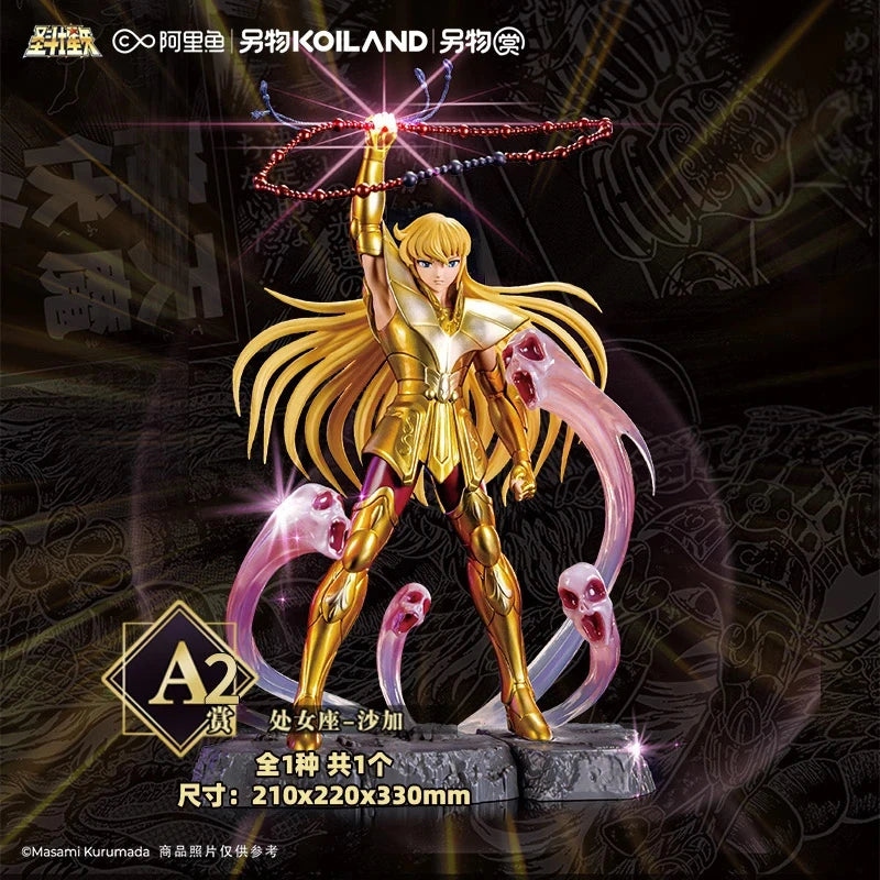 Saint Seiya Ichiban Kuji Another Prize Virgo Shaka Leo Aiolia Scorpio Milo Phoenix Ikki Figure Collectible Gift For Fans