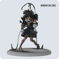Murder Drones Cyn AniMEGAZ Anime Figure Original PVC Collectible Model New Villain Merch Cute Toy Kawaii Gift Desktop Decoration
